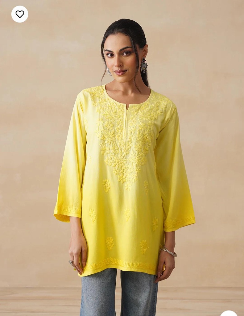 Imli Rayon Cotton Short Kurti